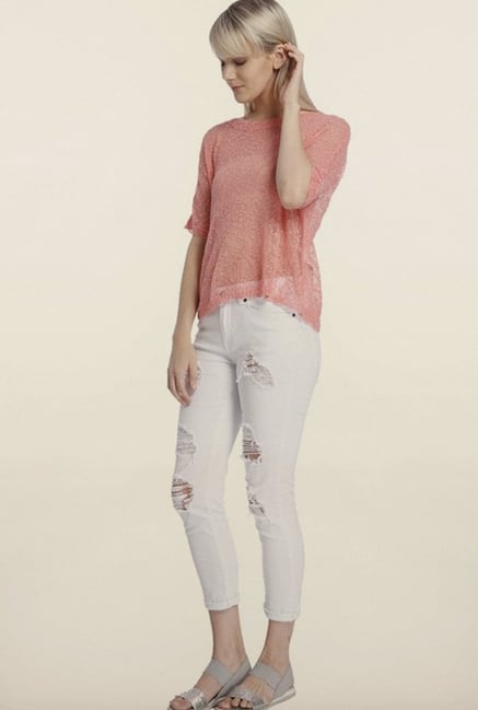 Vero Moda Peach Top Vero Moda Peach Top