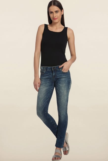Vero Moda Blue Denim Skinny Fit Jeans Vero Moda Blue Denim Skinny Fit Jeans