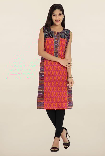 Soch Multicolor Cotton Kurta Soch Multicolor Cotton Kurta