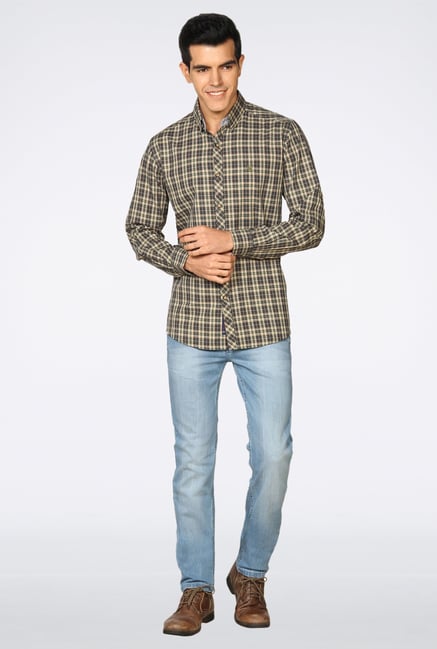 Provogue Multicolor Checked Casual Shirt Provogue Multicolor Checked Casual Shirt