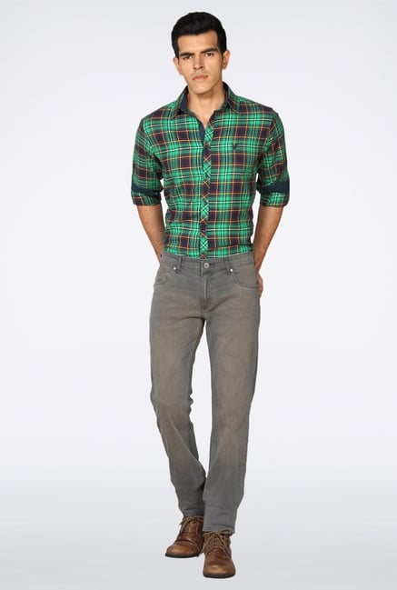 Provogue Grey Slim Fit Jeans Provogue Grey Slim Fit Jeans