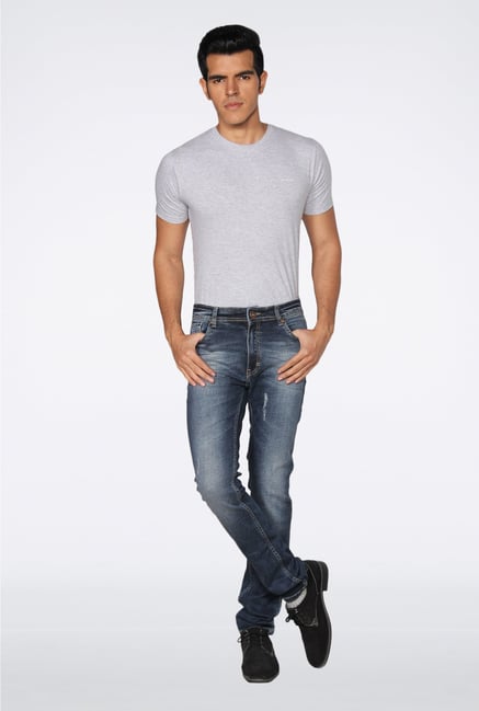 Provogue Blue Slim Fit Jeans Provogue Blue Slim Fit Jeans