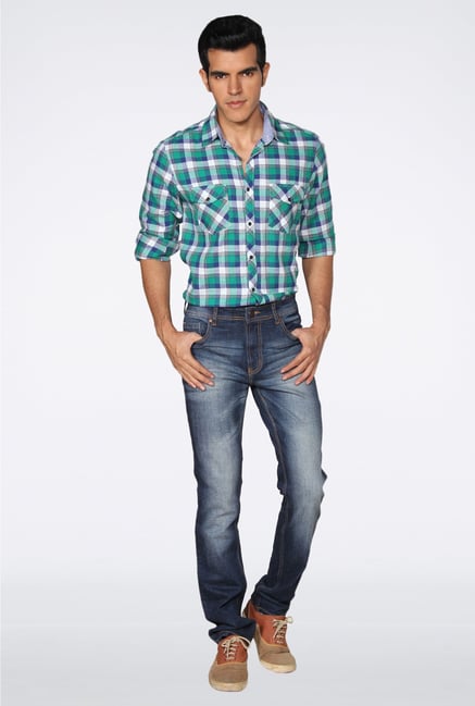 Provogue Blue Washed Jeans Provogue Blue Washed Jeans