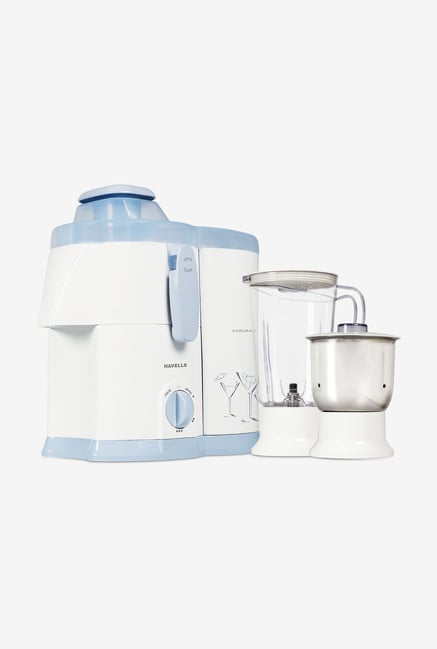 Havells 500-Watt 2 Jar ENDURA Juicer Mixer Grinder White Havells 500-Watt 2 Jar ENDURA Juicer Mixer Grinder White