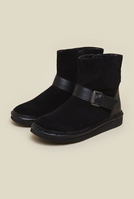 La Briza Black Ankle Length Snow Boots La Briza Black Ankle Length Snow Boots