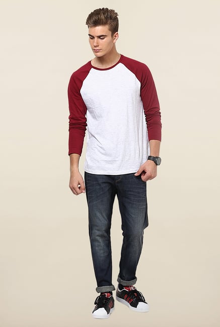 Jack & Jones Blue Washed Regular Fit Jeans Jack & Jones Blue Washed Regular Fit Jeans