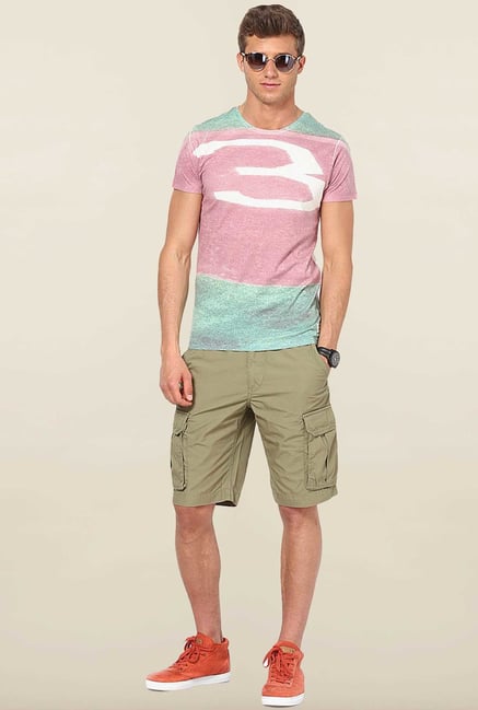 Jack & Jones Multicolor Printed T-Shirt Jack & Jones Multicolor Printed T-Shirt
