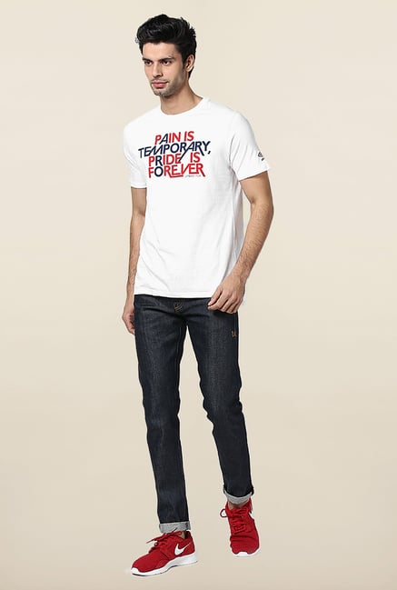 Jack & Jones Blue Solid Slim Fit Jeans Jack & Jones Blue Solid Slim Fit Jeans