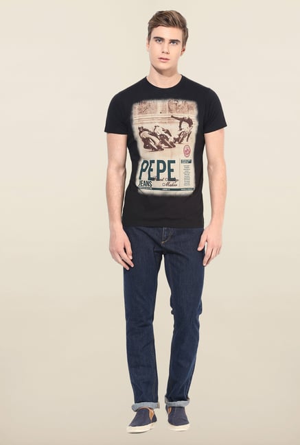 Jack & Jones Blue Mid Rise Solid Jeans Jack & Jones Blue Mid Rise Solid Jeans