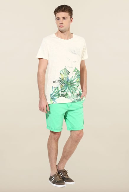 Jack & Jones White Cotton T-Shirt Jack & Jones White Cotton T-Shirt