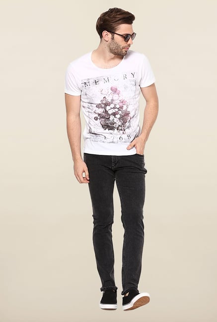 Jack & Jones Black Raw Denim Slim Fit Jeans Jack & Jones Black Raw Denim Slim Fit Jeans