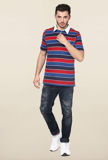 Jack & Jones Blue Washed Slim Fit Jeans Jack & Jones Blue Washed Slim Fit Jeans