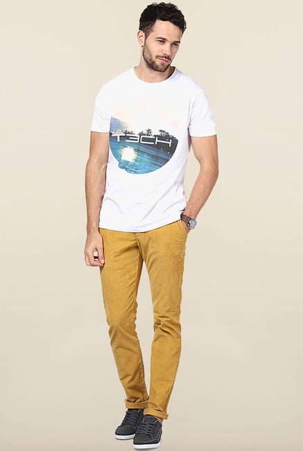 Jack & Jones White Crew Neck T-Shirt Jack & Jones White Crew Neck T-Shirt