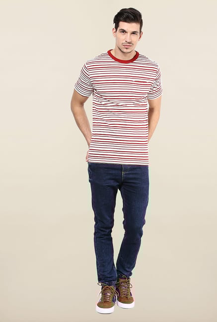 Jack & Jones Blue Washed Slim Fit Jeans Jack & Jones Blue Washed Slim Fit Jeans