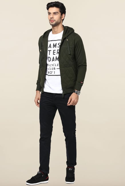 Jack & Jones Black Solid Chinos Jack & Jones Black Solid Chinos