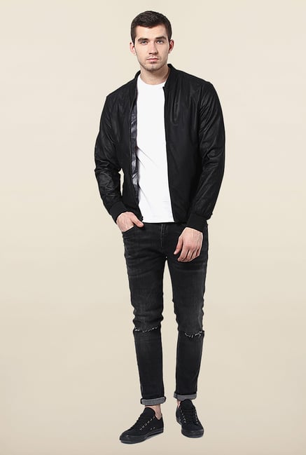 Jack & Jones Black Reversible Jacket Jack & Jones Black Reversible Jacket