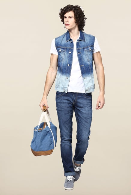 Jack & Jones Blue Denim Jacket Jack & Jones Blue Denim Jacket