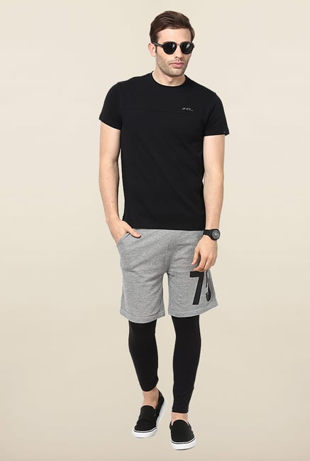 Jack & Jones Grey Solid Sweat Pant Jack & Jones Grey Solid Sweat Pant
