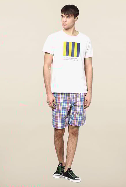 Jack & Jones Multicolor Checks Shorts Jack & Jones Multicolor Checks Shorts