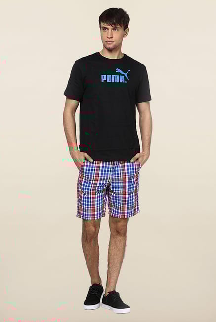 Jack & Jones Multicolor Checks Cotton Shorts Jack & Jones Multicolor Checks Cotton Shorts