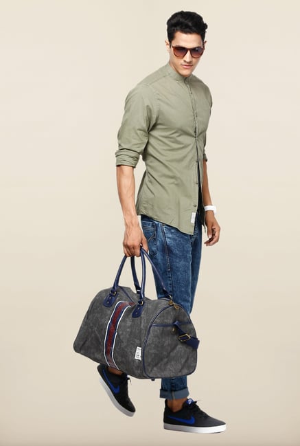 Jack & Jones Olive Solid Cotton Casual Shirt Jack & Jones Olive Solid Cotton Casual Shirt