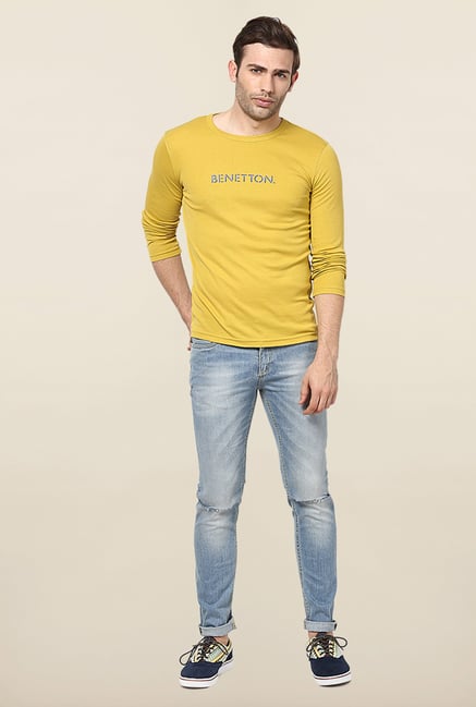 Jack & Jones Blue Ripped Slim Fit Jeans Jack & Jones Blue Ripped Slim Fit Jeans
