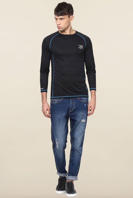 Jack & Jones Black Crew Neck T-Shirt Jack & Jones Black Crew Neck T-Shirt