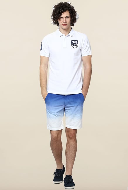 Jack & Jones Blue Ombre Shorts Jack & Jones Blue Ombre Shorts