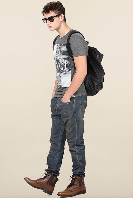 Jack & Jones Blue Rinse Washed Jeans Jack & Jones Blue Rinse Washed Jeans