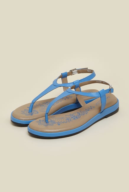La Briza Turquoise Flat Sandals La Briza Turquoise Flat Sandals