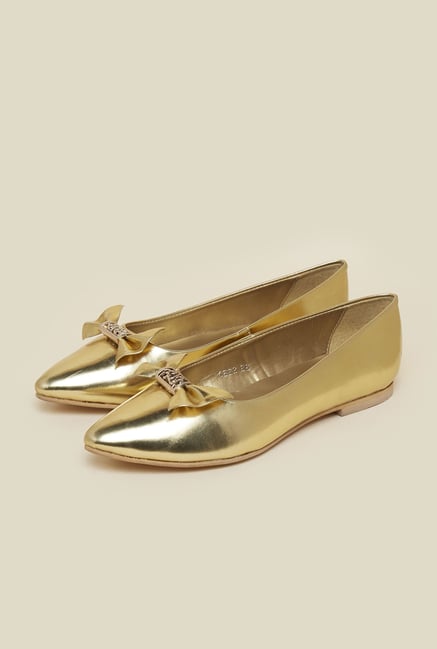 La Briza Golden Flat Ballerinas La Briza Golden Flat Ballerinas