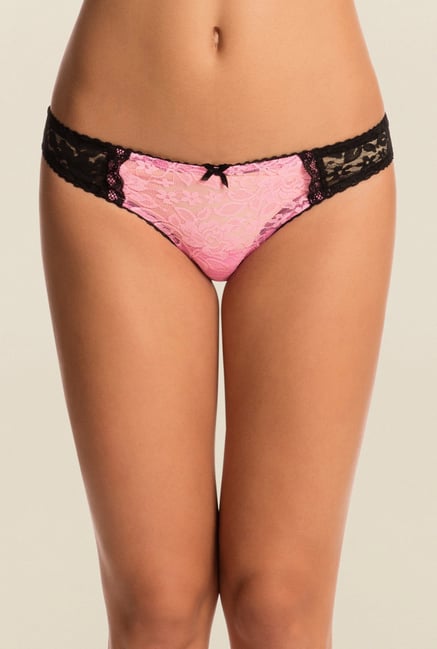 Pretty Secrets Baby Pink Incredible Lace Bikini Panty Pretty Secrets Baby Pink Incredible Lace Bikini Panty