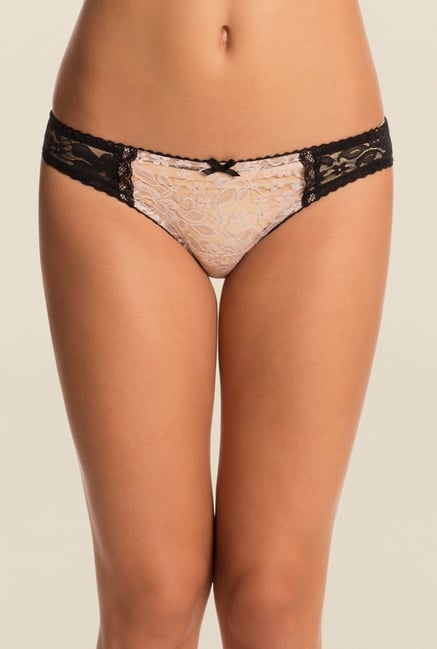 Pretty Secrets Champagne Incredible Lace Bikini Panty Pretty Secrets Champagne Incredible Lace Bikini Panty