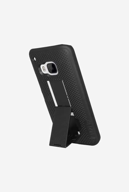 Amzer Snap On Case with Kickstand Black for HTC One M9 Amzer Snap On Case with Kickstand Black for HTC One M9