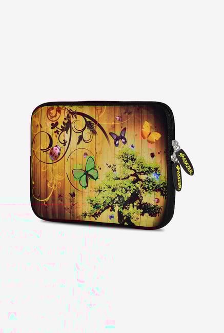 Amzer 7.75 Inch Neoprene Sleeve - Bonsai Butterfly Amzer 7.75 Inch Neoprene Sleeve - Bonsai Butterfly