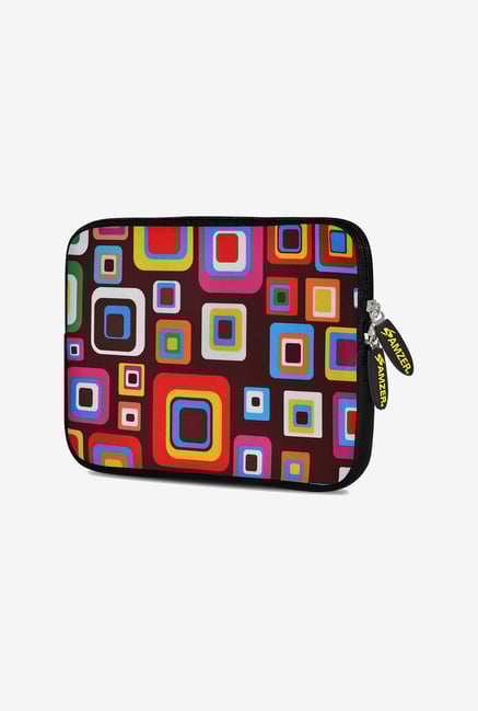 Amzer 7.75 Inch Neoprene Sleeve - Retro Squares Amzer 7.75 Inch Neoprene Sleeve - Retro Squares
