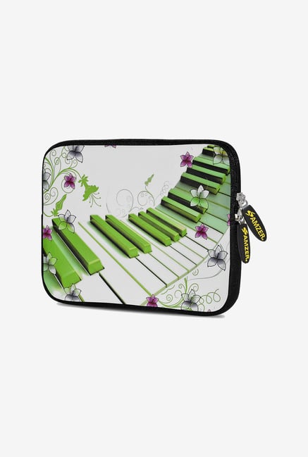 Amzer 7.75 Inch Neoprene Sleeve - Green Keys Amzer 7.75 Inch Neoprene Sleeve - Green Keys