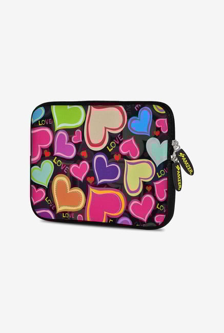 Amzer 7.75 Inch Neoprene Sleeve - Heart Gather Amzer 7.75 Inch Neoprene Sleeve - Heart Gather