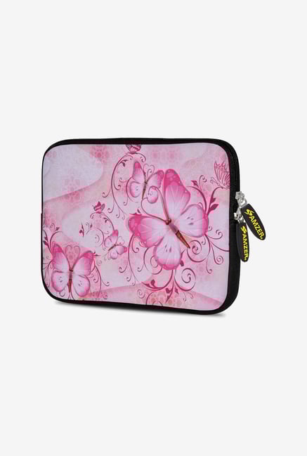 Amzer 7.75 Inch Neoprene Sleeve - Pinkspray Butterfly Amzer 7.75 Inch Neoprene Sleeve - Pinkspray Butterfly