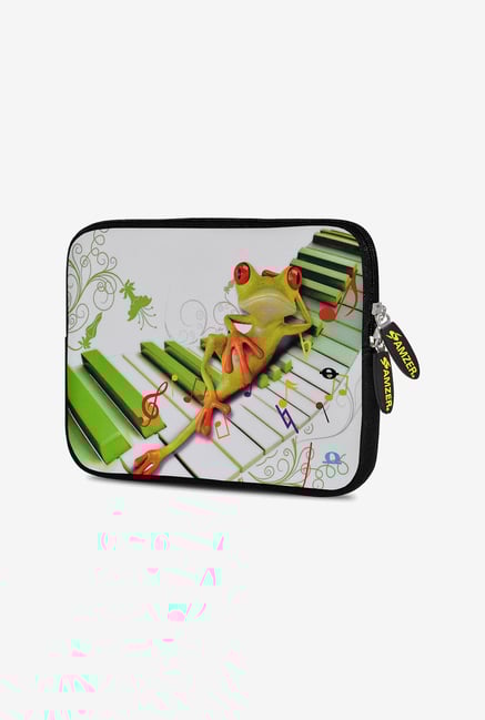 Amzer 7.75 Inch Neoprene Sleeve - Relaxing Frog Amzer 7.75 Inch Neoprene Sleeve - Relaxing Frog