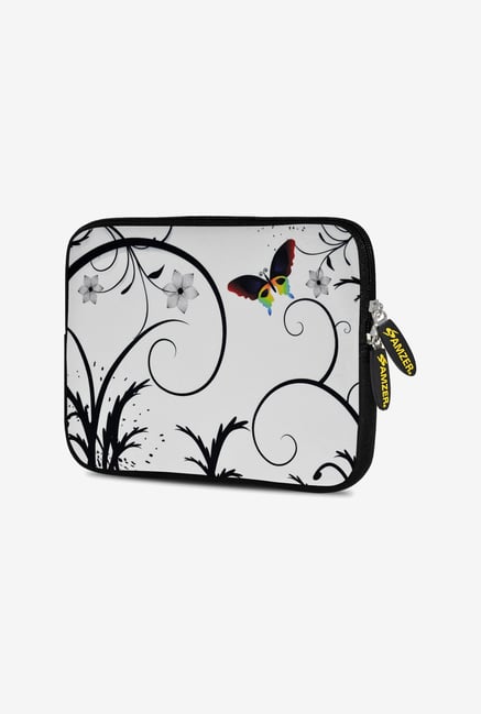 Amzer 7.75 Inch Neoprene Sleeve - Snow Butterfly Amzer 7.75 Inch Neoprene Sleeve - Snow Butterfly