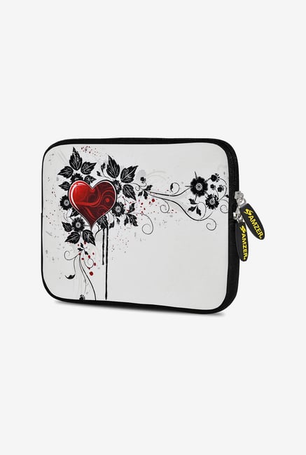 Amzer 7.75 Inch Neoprene Sleeve - Vintage Red Heart Amzer 7.75 Inch Neoprene Sleeve - Vintage Red Heart