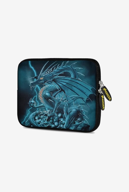 Amzer 10.5 Inch Neoprene Sleeve - Teal Dragon Amzer 10.5 Inch Neoprene Sleeve - Teal Dragon
