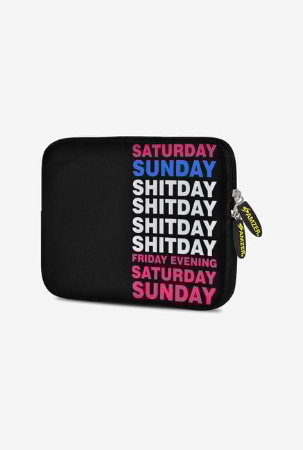 Amzer 7.75 Inch Neoprene Sleeve - Weekdays Amzer 7.75 Inch Neoprene Sleeve - Weekdays