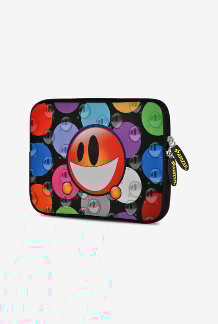 Amzer 7.75 Inch Neoprene Sleeve - Smiley Bubble Amzer 7.75 Inch Neoprene Sleeve - Smiley Bubble