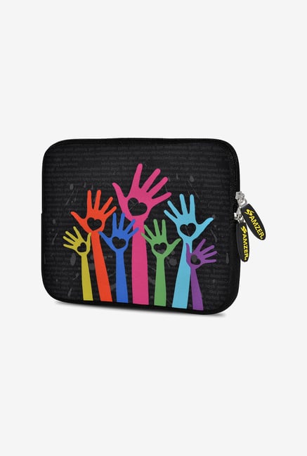 Amzer 7.75 Inch Neoprene Sleeve - Hand on Heart Amzer 7.75 Inch Neoprene Sleeve - Hand on Heart