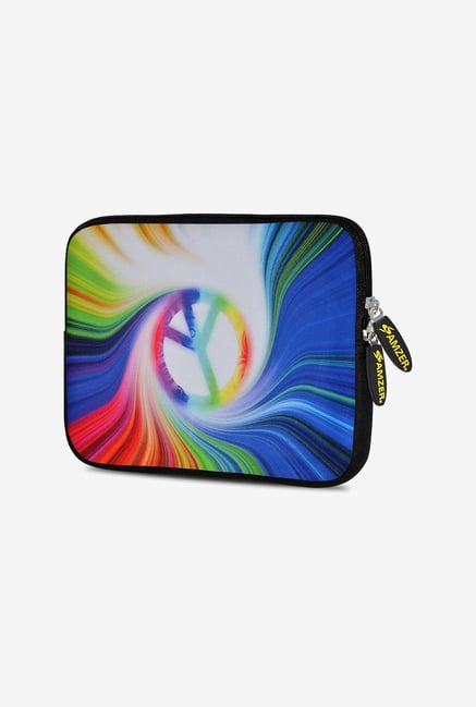 Amzer 7.75 Inch Neoprene Sleeve - Rainbow Peace Amzer 7.75 Inch Neoprene Sleeve - Rainbow Peace