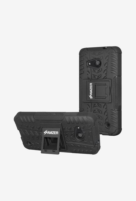 Amzer Hybrid Warrior Case Black for Lumia 550 Amzer Hybrid Warrior Case Black for Lumia 550