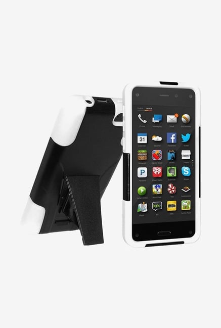 Amzer Dual Layer Case Black & White for Amazon Fire Phone Amzer Dual Layer Case Black & White for Amazon Fire Phone