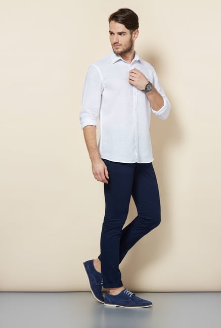 celio* Indigo Solid Chinos celio* Indigo Solid Chinos